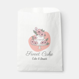 Süßkuchen Bäckerei Kuchen & Dessert Logo Geschenktütchen