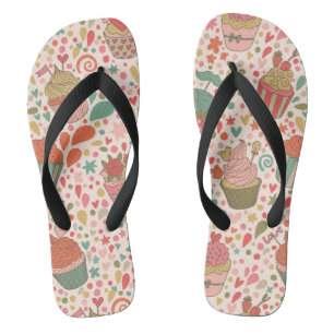 Süßmuster Flip Flops