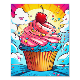 Süßspeisen Fotodruck