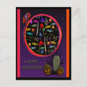 Süßspeisen, Grabstein und Jack Postkarte