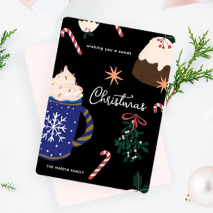 Süßspeisen Illustrierte Feiertage Weihnachten