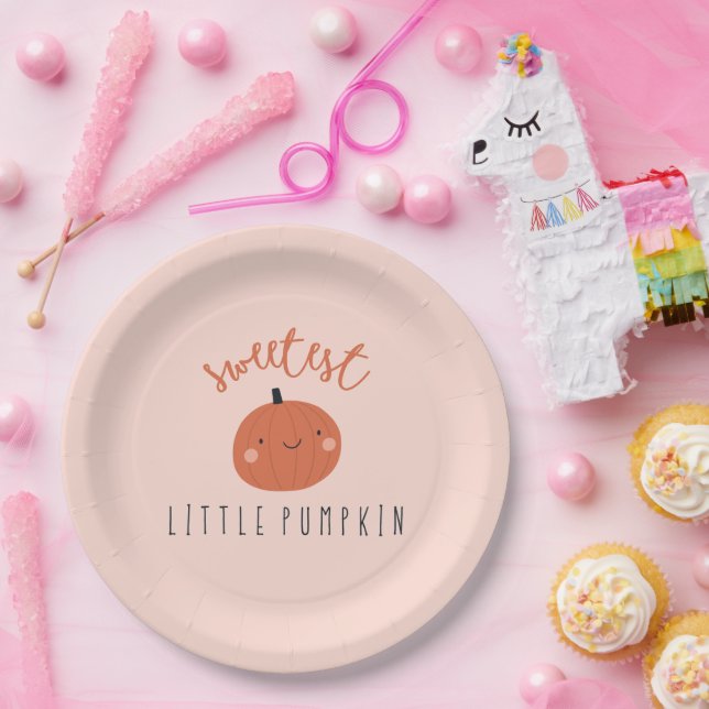 Süßster Kürbis niedlich Pappteller (Party)