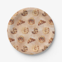 Süßwaren für Wasserfarben Patisserie Food Brunch