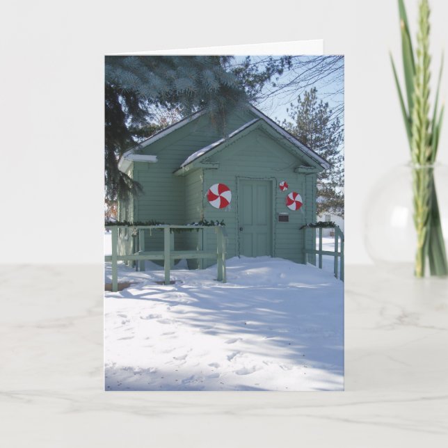 „Süßwaren" Weihnachtskarte Karte (Vorderseite)