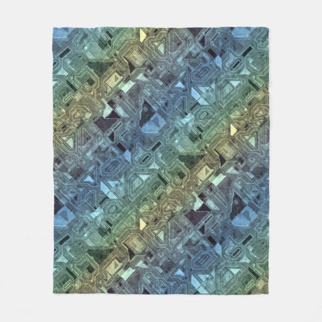 Süßwaren - Zitrone Limon: Fleecedecke (Vorderseite)