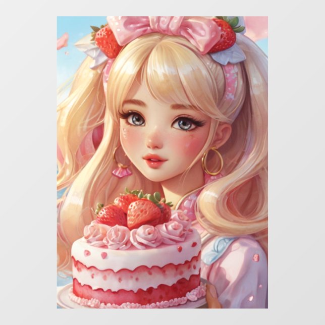 Süßwarenfenster Fensteraufkleber (Blatt)