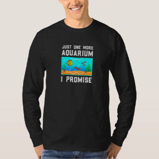 Süßwasser Aquarium Fischerei Fischhalter T-Shirt