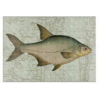 Süßwasserfisch auf Karte