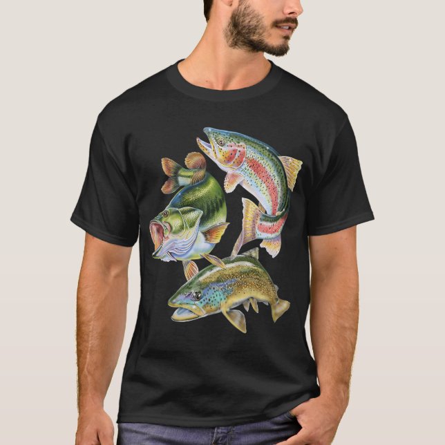 Süßwasserfisch T-Shirt (Vorderseite)