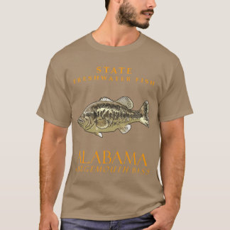 Süßwasserfische des Alabama-Territoriums Der großm T-Shirt