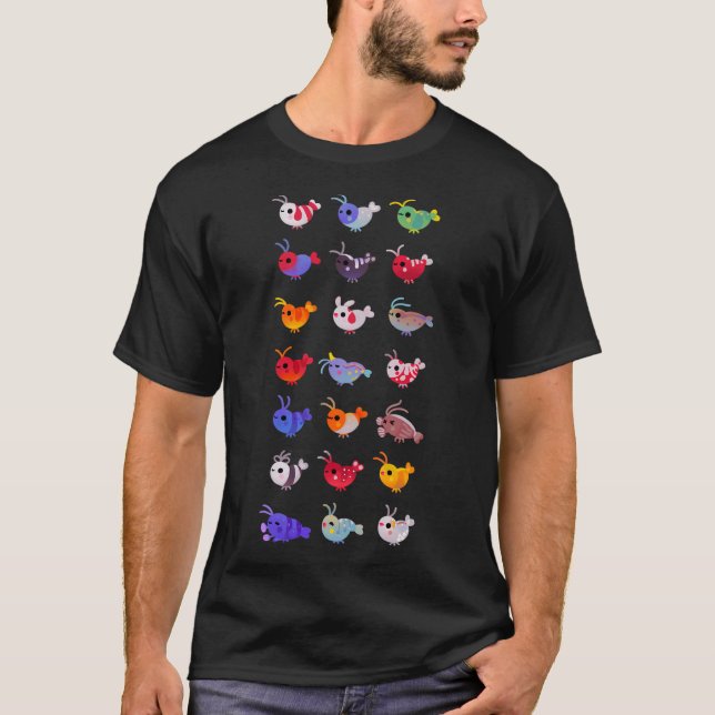 Süßwassergarnele T-Shirt (Vorderseite)