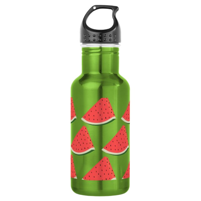 Süßwassermelonen Edelstahl Wasserflasche (Vorderseite)
