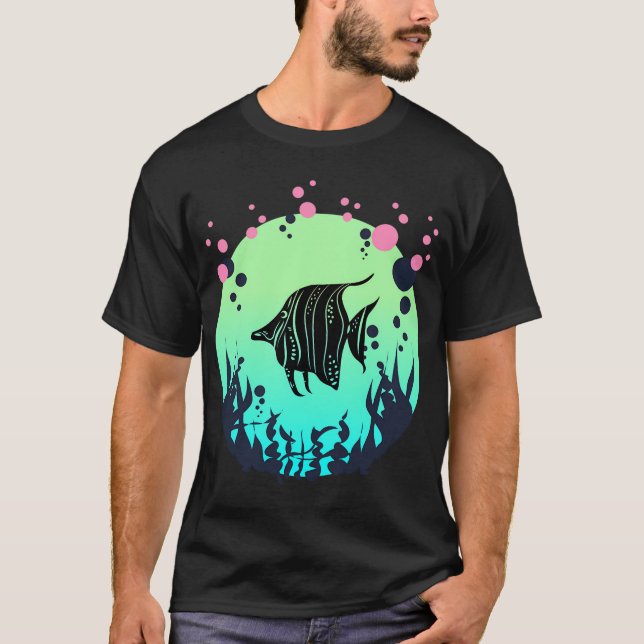 Süßwasserskalar T-Shirt (Vorderseite)