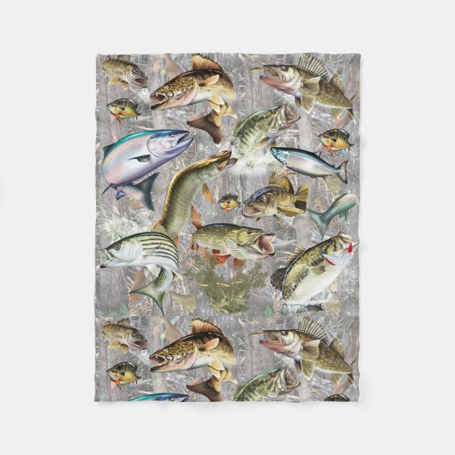 Süßwasserwrap Fleecedecke (Vorderseite)