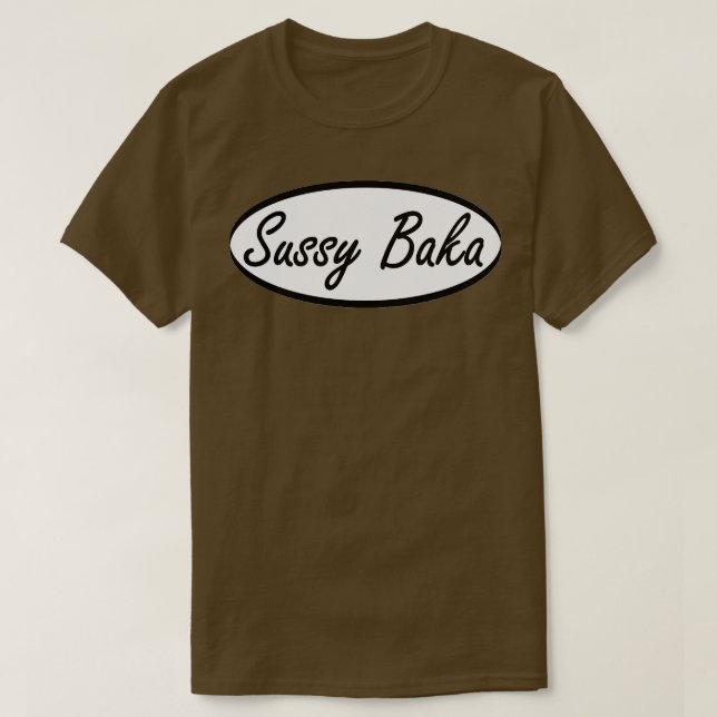 Sussy Baka T-Shirt (Design vorne)