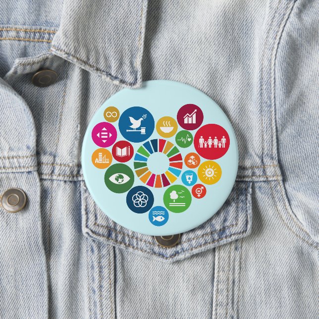 Sustainability Goals Advocacy Community Action Button (Beispiel)