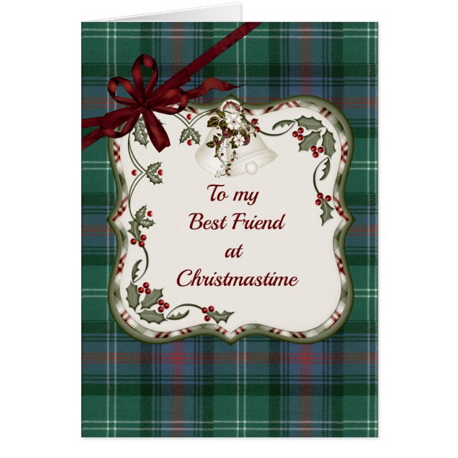 Sutherland Alte Antike Tartan Weihnachtsfreund (Vorne)