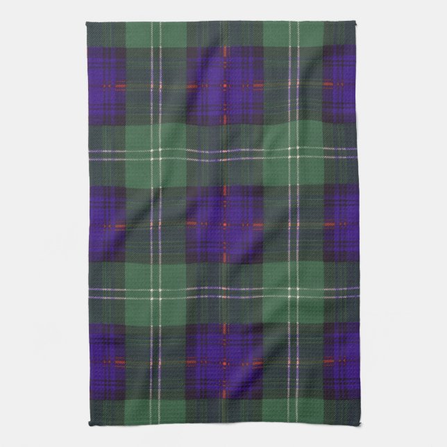 Sutherland-Clan karierter schottischer Tartan Handtuch (Vertikal)
