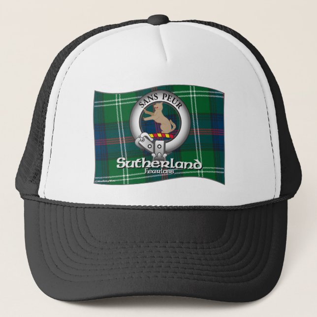 Sutherland-Clan Truckerkappe (Vorderseite)