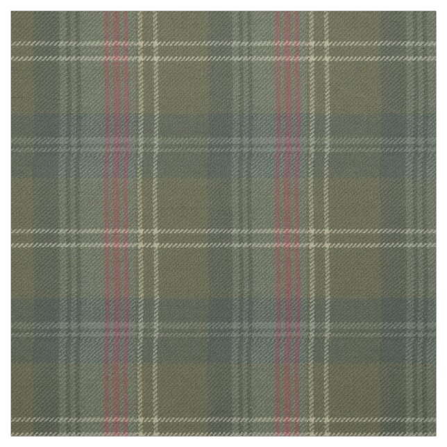 Sutherland Old Weathered Scottish Tartan Fabric Stoff (Muster)