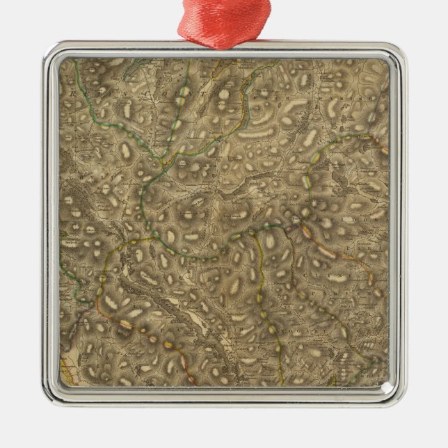 Sutherland Shire Ornament Aus Metall (Vorne)