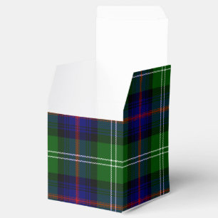 Sutherland Tartan Blau kariert Geschenkschachtel