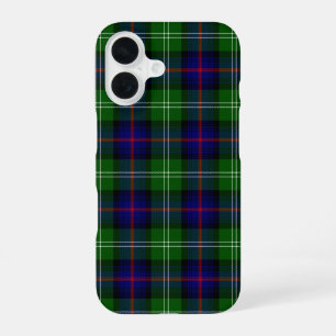 Sutherland Tartan Blau kariert iPhone 16 Hülle
