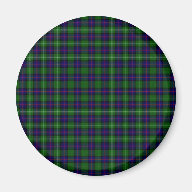 Sutherland Tartan Magnet (Vorne)