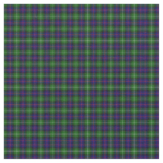 Sutherland Tartan Stoff (Nahaufnahme)