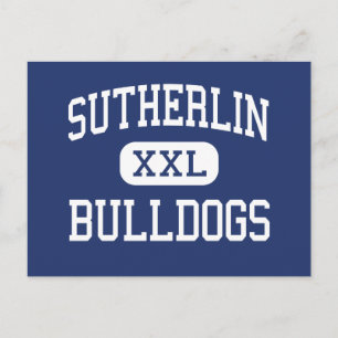 Sutherlin - Bulldogs - High - Sutherlin Oregon Postkarte