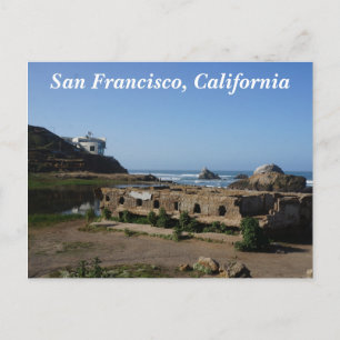 Sutro Baths Ruins - San Francisco Postcard Postkarte
