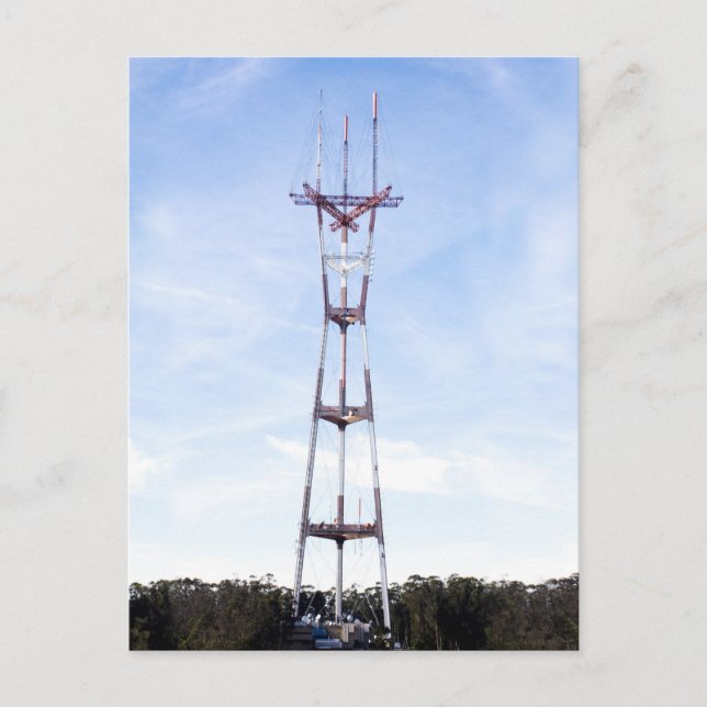 Sutro Tower Postkarte (Vorderseite)