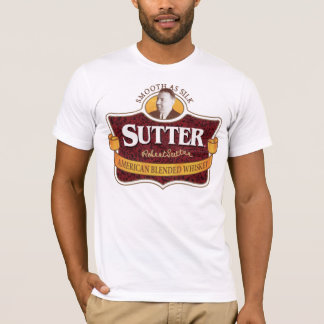 Sutter Amerikaner gemischter Whisky T-Shirt
