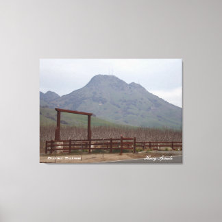 Sutter Buttes Mountain Range Leinwanddruck