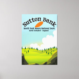Sutton Bank North York Moore Nationalpark Leinwanddruck