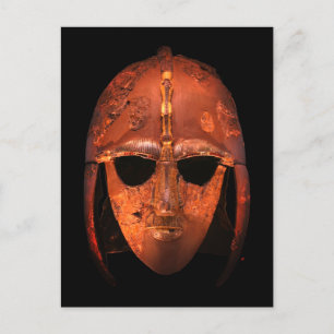 Sutton Hoo Helm Postkarte