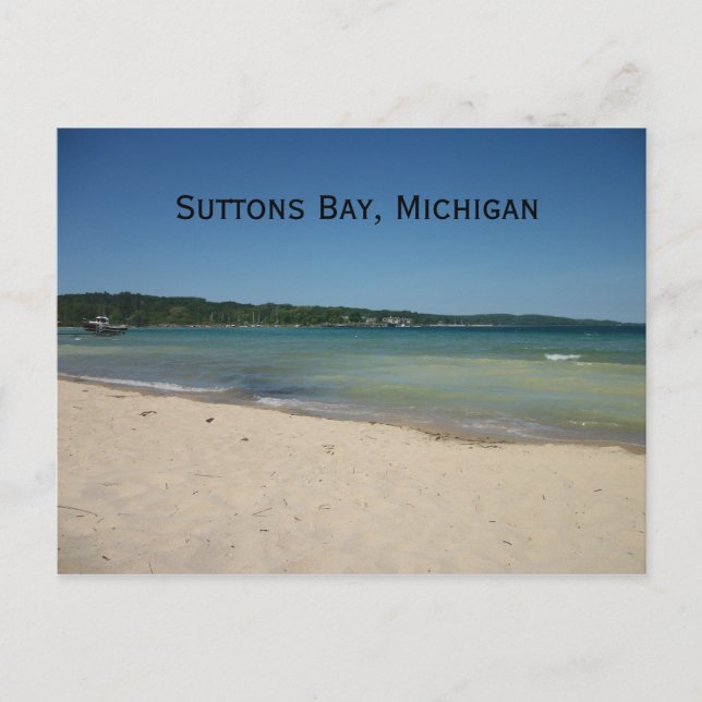 Suttons Bay Michigan Post Card Postkarte (Vorderseite)