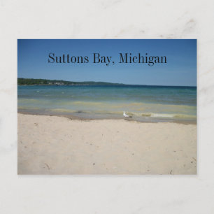 Suttons Bay Michigan Post Card Postkarte