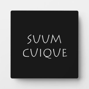Suumcuique Fotoplatte