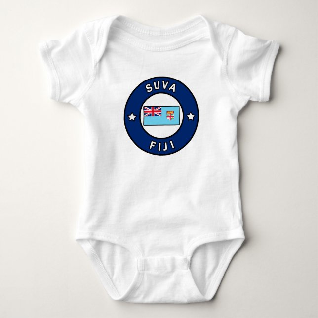 Suva Fidschi Baby Strampler (Vorderseite)