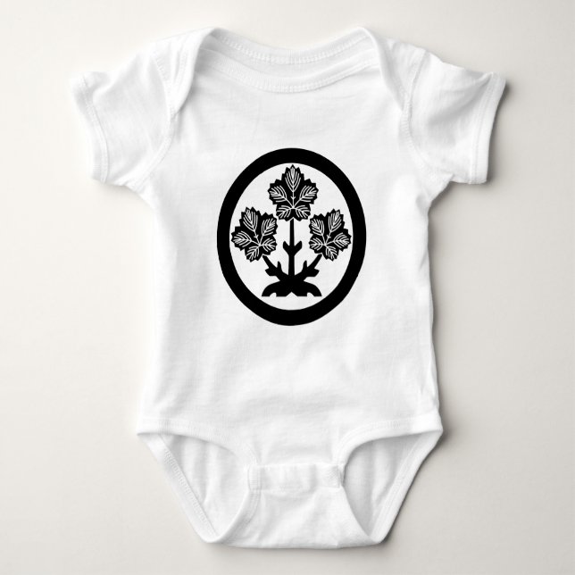 Suwa paper mulberry leaf baby strampler (Vorderseite)