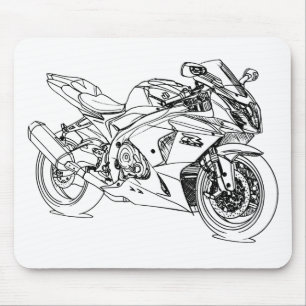 Suz GSXR1000 2012 Mousepad