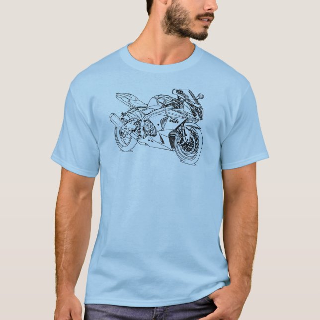 Suz GSXR1000 2012 T-Shirt (Vorderseite)