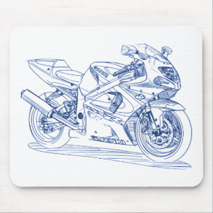 Suz GSXR750 2000-03 Mousepad