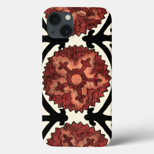 Suzani Art-dekoratives Blumenmuster Case-Mate iPhone Hülle
