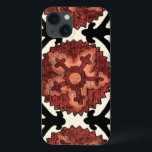 Suzani Art-dekoratives Blumenmuster Case-Mate iPhone Hülle<br><div class="desc">Dieses dekorative Blumenmuster durch Chariklia Zarris wird gemacht,  um suzani Arttapisserie nachzuahmen. Diese Stammes- Gewebe entstehen von Zentralasien und vollziehen ihre Herkunft zurück zu dem 15. Jahrhundert nach. Ein Stück Geschichte durch den Kauf dieses Musters besitzen!</div>