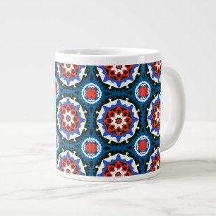 Suzani-Muster mit feinem Dekor Jumbo-Tasse