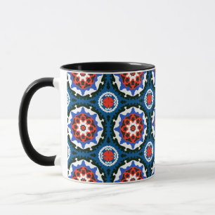 Suzani-Muster mit feinem Dekor Tasse