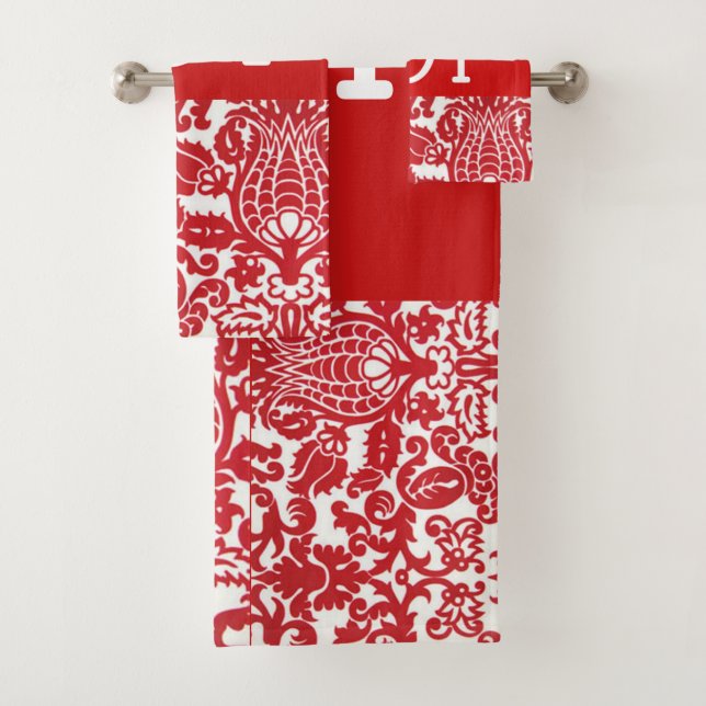 Suzanne Elizabeth Christmas Collection Badhandtuch Set (Insitu)