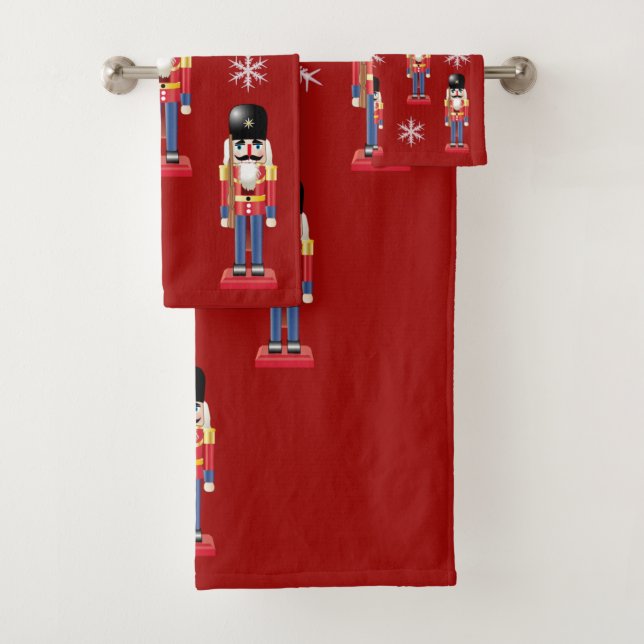 Suzanne Elizabeth Christmas Collection Badhandtuch Set (Insitu)